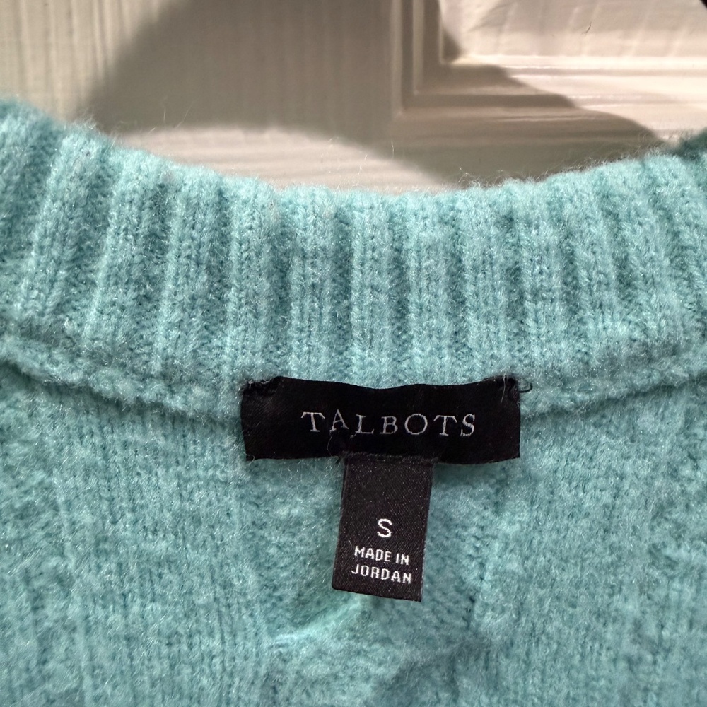 Talbots Below Hip Length Button Down Cardigansize… - image 3